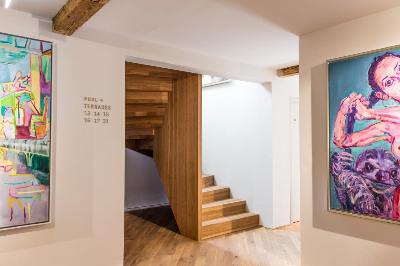 Kai 36 - Hotel Zwischen Fels Und Fluss 그라츠 외부 사진 Interior of the gallery